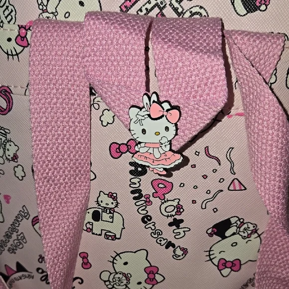 Hello Kitty Pink Backpack and Wallet - Picture 5 of 16